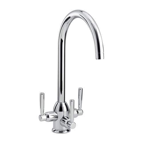 Carron Phoenix Dante Tri - Pure Filter Kitchen Sink Mixer Tap - The Tap Specialist