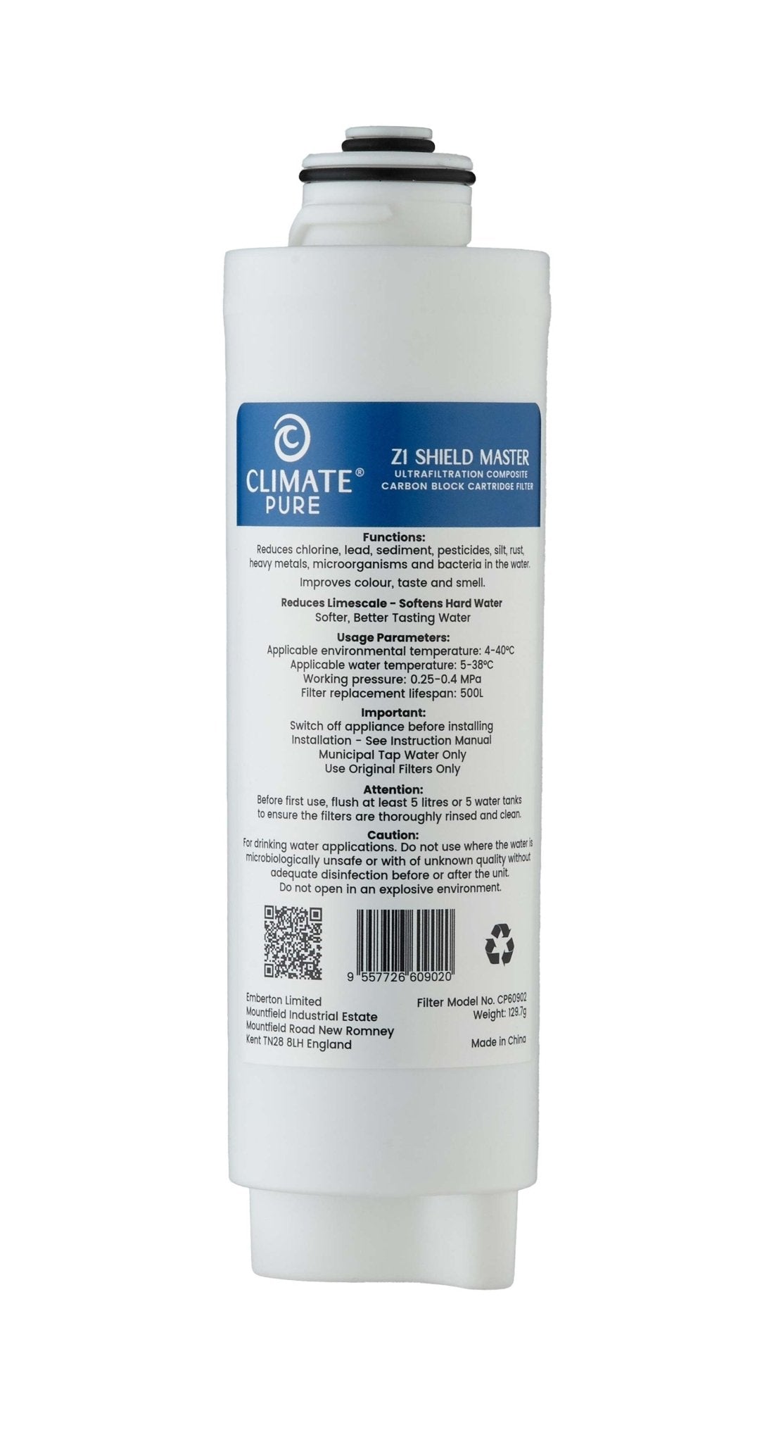 Climate Pure 1L Hot & Cold Water Purifier - The Tap Specialist