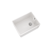 Ellsi 1 Bowl White Belfast Comite Kitchen Sink with Waste and Overflow - The Tap Specialist