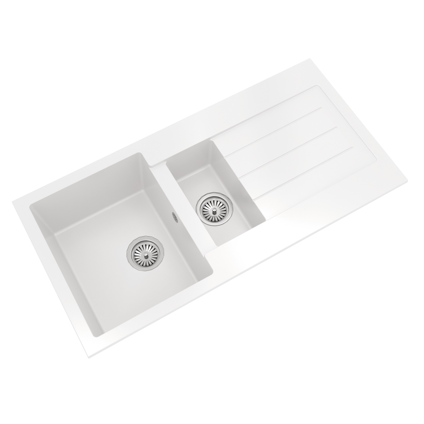 Ellsi Comite 1.5 Bowl Kitchen Sink and Drainer