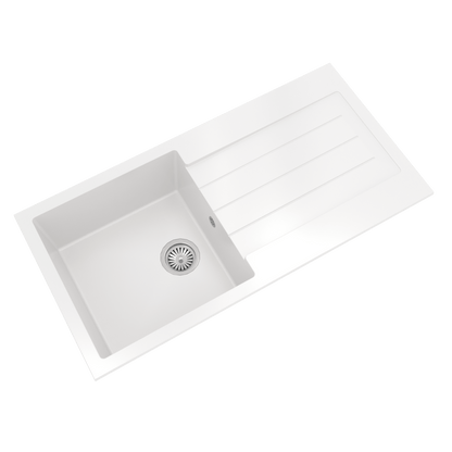 Ellsi Comite Single Bowl Kitchen Sink and Drainer