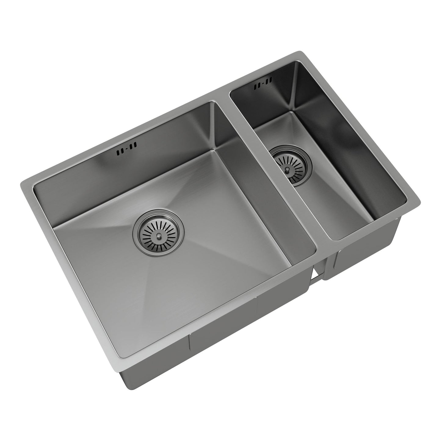 Ellsi Elite 1.5 Bowl Kitchen Sink Stainless Steel Inset or Undermount - Various Finishes Available - The Tap Specialist