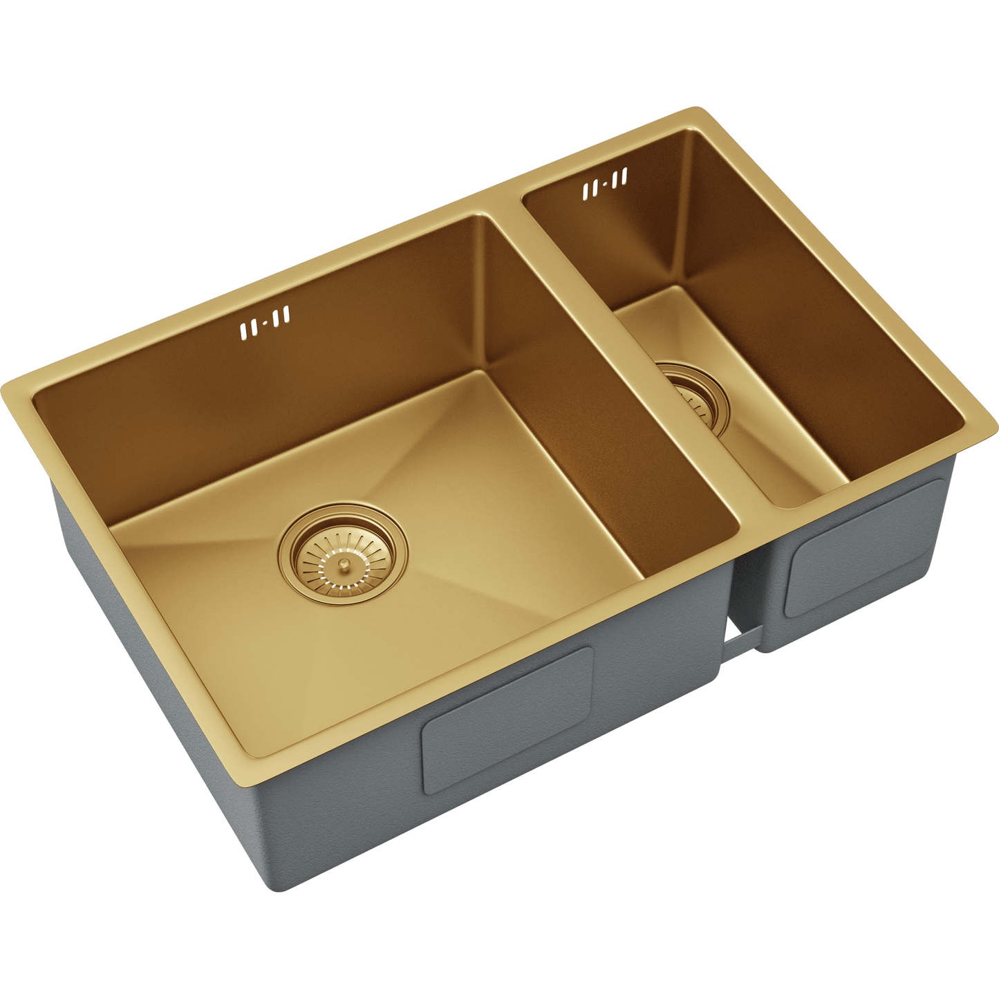 Ellsi Elite 1.5 Bowl Kitchen Sink Stainless Steel Inset or Undermount - Various Finishes Available - The Tap Specialist