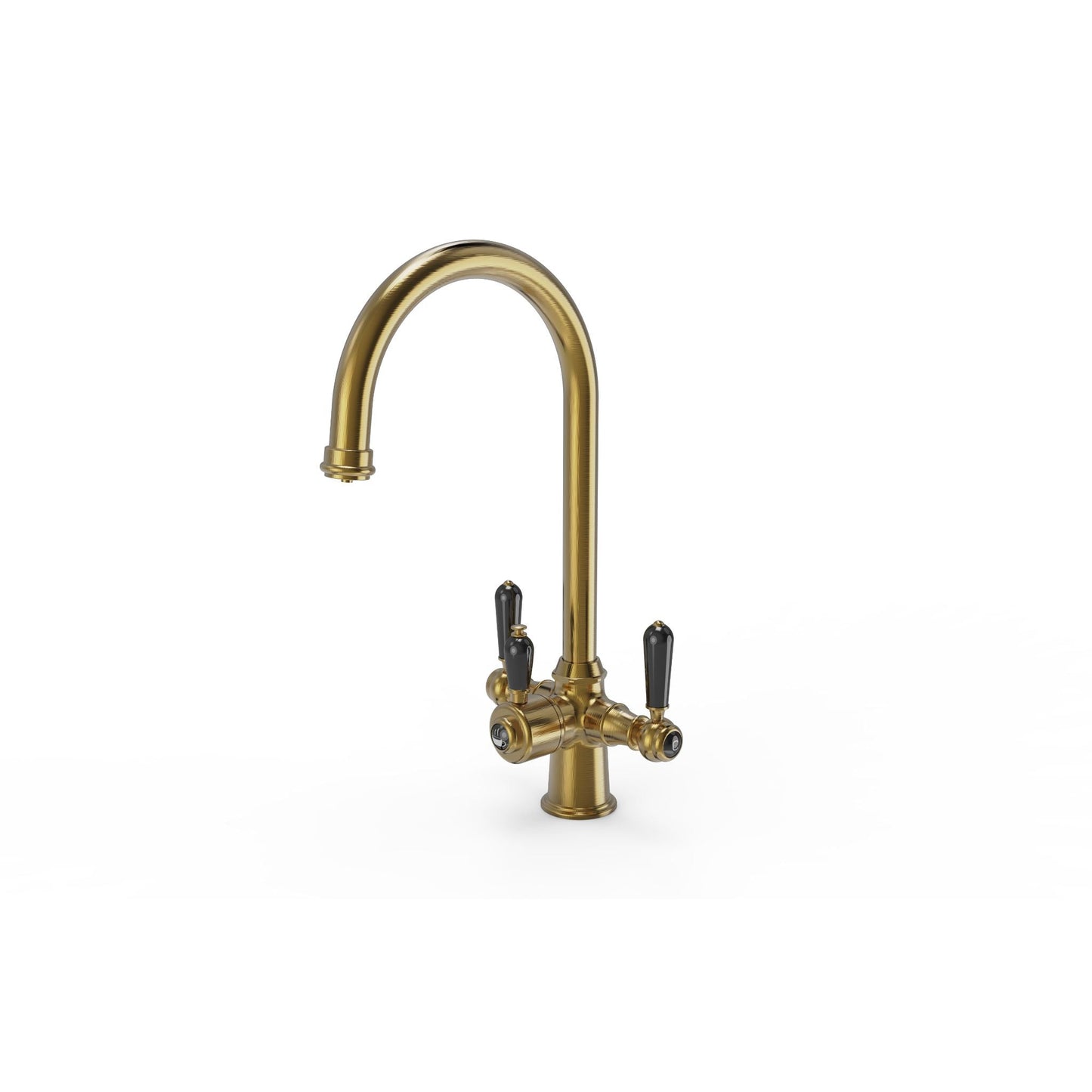 Ellsi Traditional 3 - in - 1 Cruciform Boiling Water Tap with Ceramic Handles - The Tap Specialist