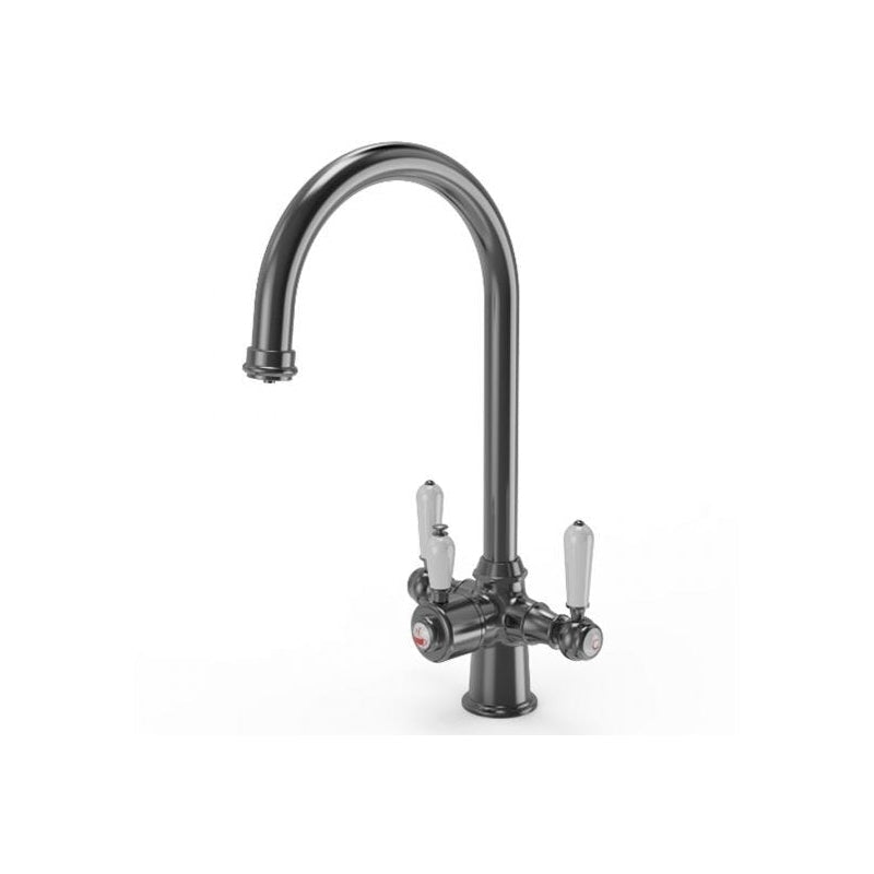 Ellsi Traditional 3 - in - 1 Cruciform Boiling Water Tap with Ceramic Handles - The Tap Specialist