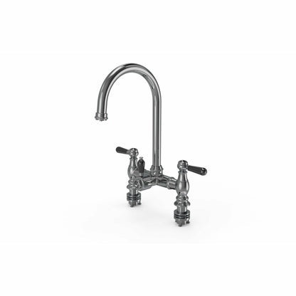 Ellsi Traditional Bridge 3 - in - 1 Boiling Water Tap With Ceramic Handles - The Tap Specialist