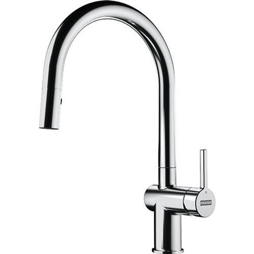 Franke ACTIVE J Spout Dual Spray Pull Down Mixer Tap - The Tap Specialist