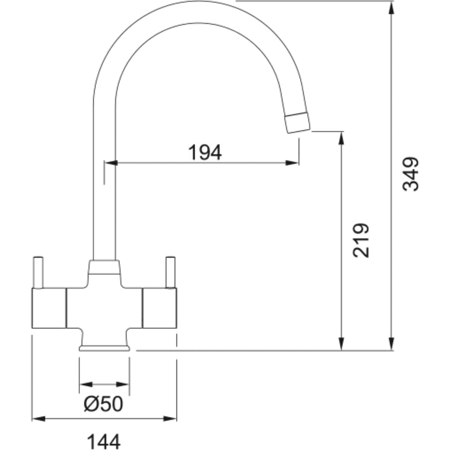 Franke Athena Swivel Tap - The Tap Specialist