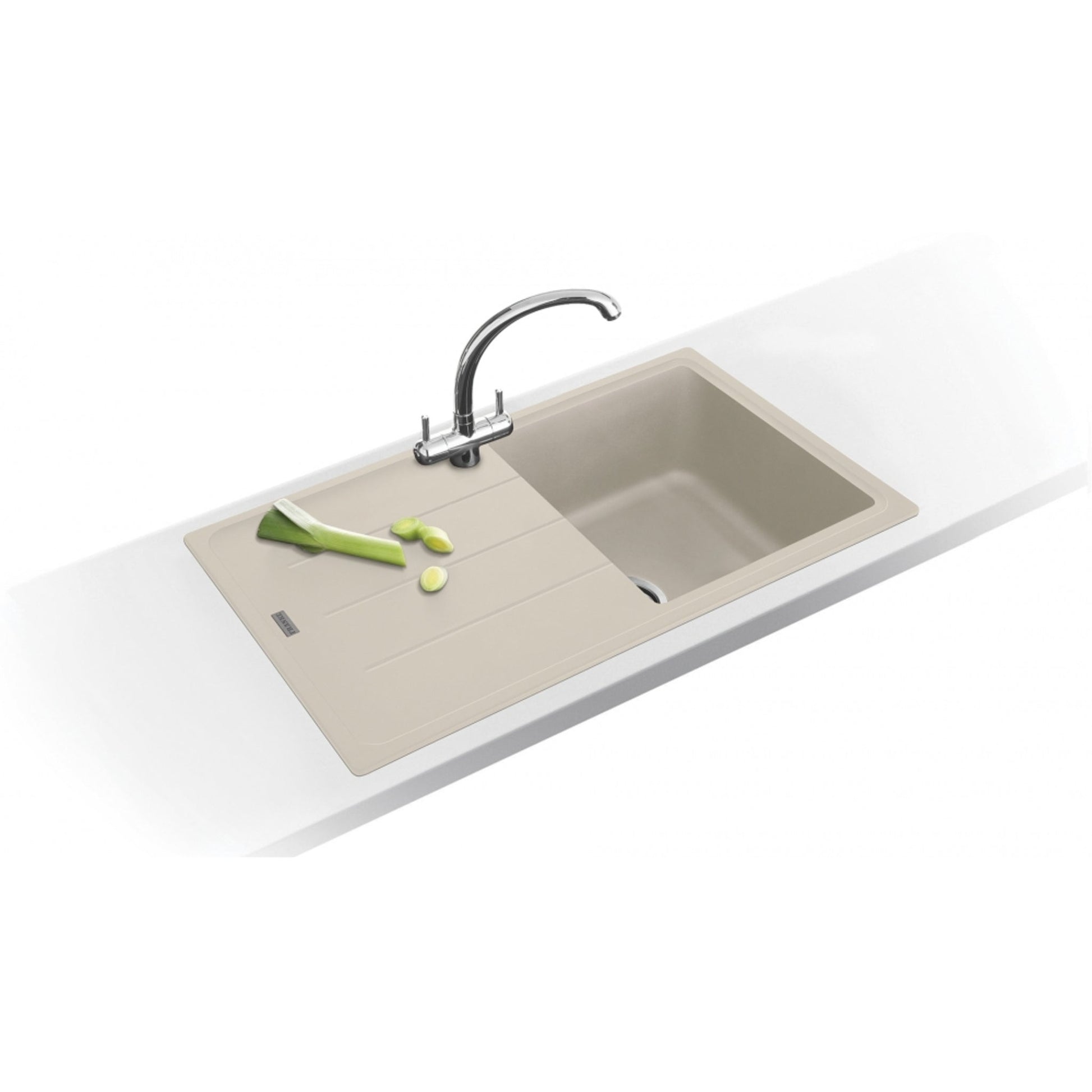 Franke Basis Inset BFG 611 - 970 Reversible Drainer Sink - The Tap Specialist