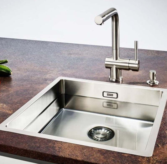 Franke BOX Flushmount BXX 110 40 Steel Sink - The Tap Specialist