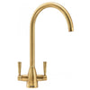 Franke Eiger Brass Kitchen Mixer Tap - The Tap Specialist