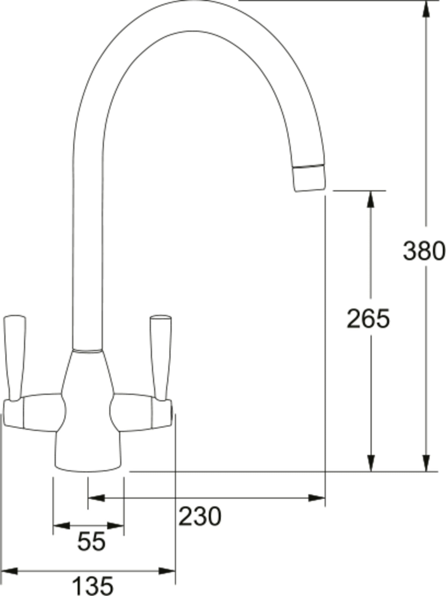 Franke Eiger Matt Black Tap - The Tap Specialist