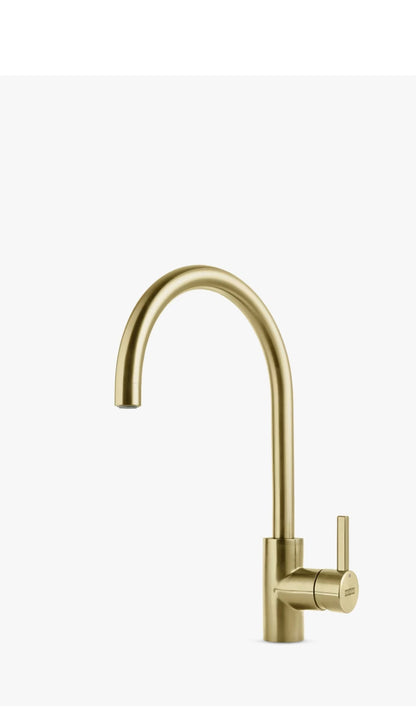 Franke Eos Neo J Spout Swivel Gold Kitchen Tap 115.0689.092 - The Tap Specialist