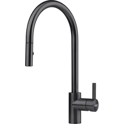 Franke Eos Neo Pull Down Spray Industrial Black Kitchen Tap - The Tap Specialist