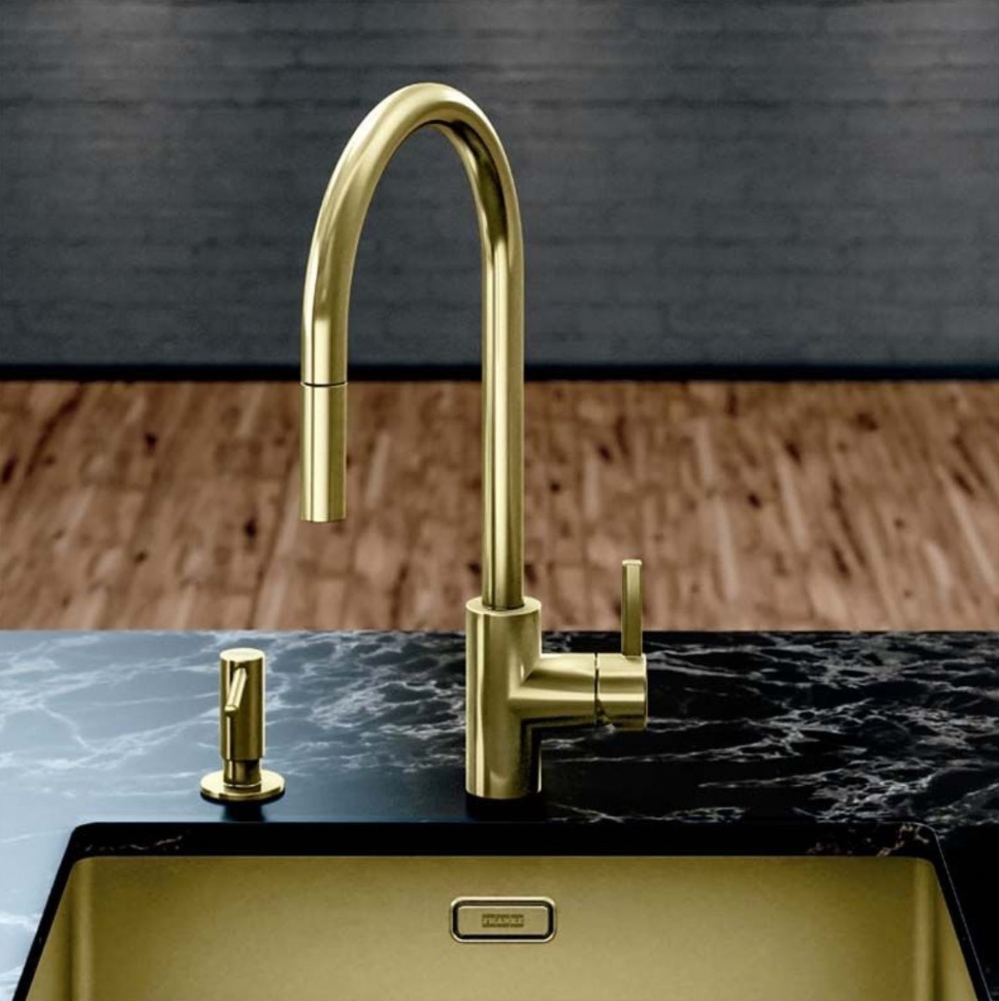 Franke Eos Neo Pull Down Spray Kitchen Tap - The Tap Specialist