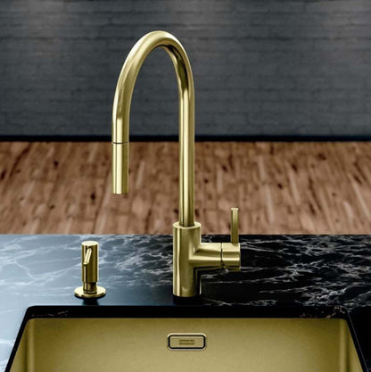 Franke Eos Neo Pull Down Spray Kitchen Tap - The Tap Specialist