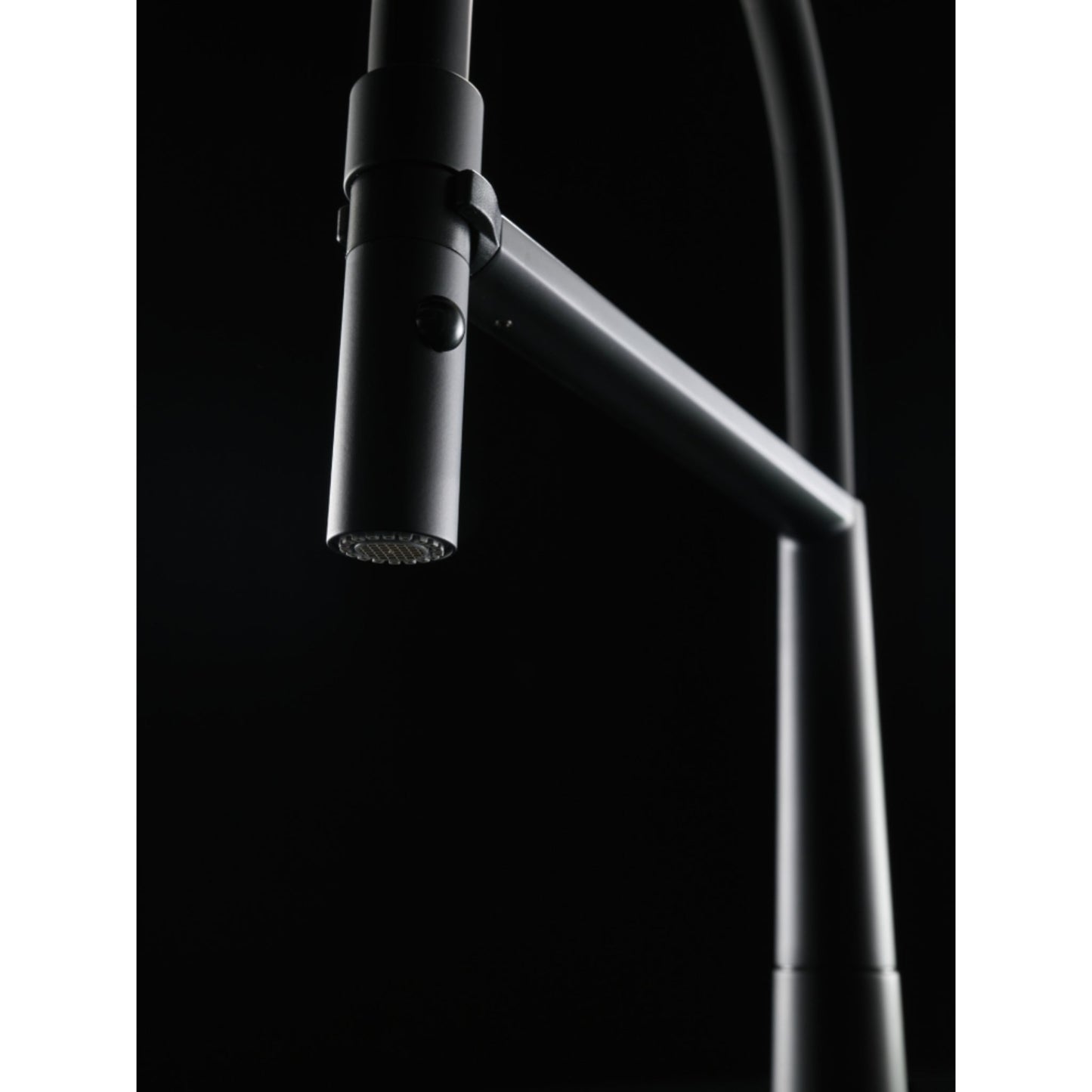 Franke Icon Semi - Pro Matt Black Kitchen Tap - The Tap Specialist