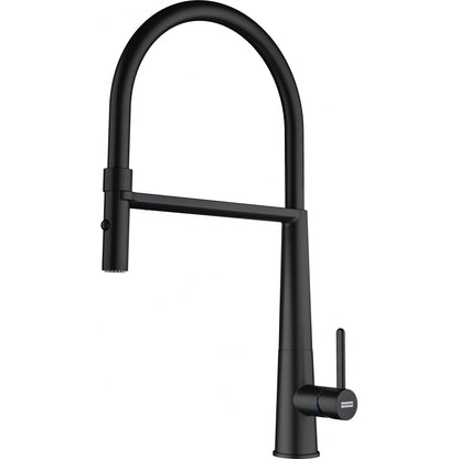 Franke Icon Semi - Pro Matt Black Kitchen Tap - The Tap Specialist