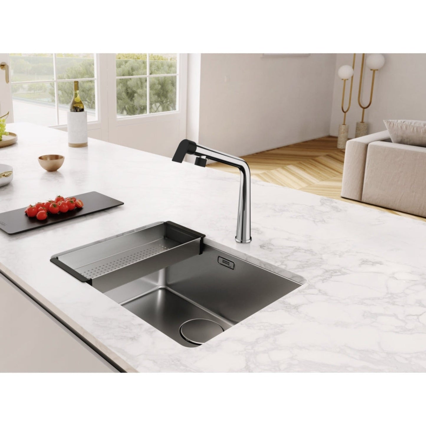 Franke Icon Swivel Spout Chrome Kitchen Tap - The Tap Specialist