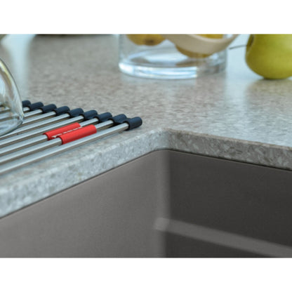 Franke Kubus 2 1.5 Bowl Undermount Fragranite Kitchen Sink KNG 120 - Stone Grey - 125.0633.287 - The Tap Specialist