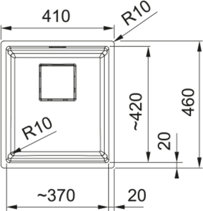 Franke Kubus 2 Pro KNG 110 - 37 Undermount Sink - The Tap Specialist