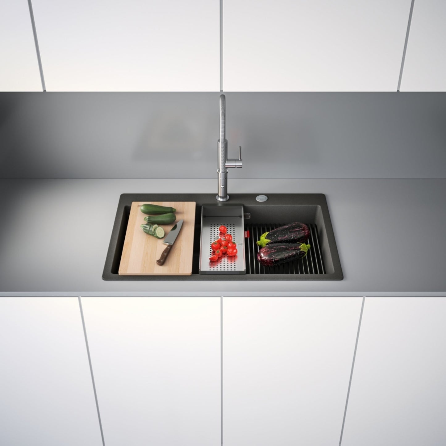 Franke Kubus 2 Pro KNG 610 - 73 FTL Inset Sink - The Tap Specialist