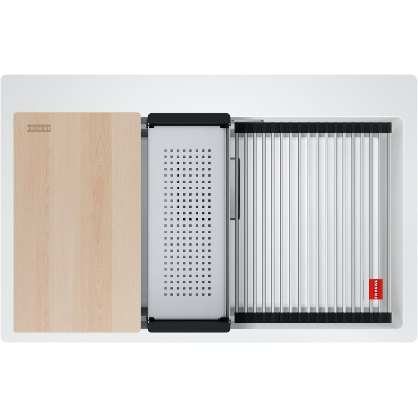 Franke Kubus 2 Pro KNG 610 - 73 FTL Inset Sink - The Tap Specialist