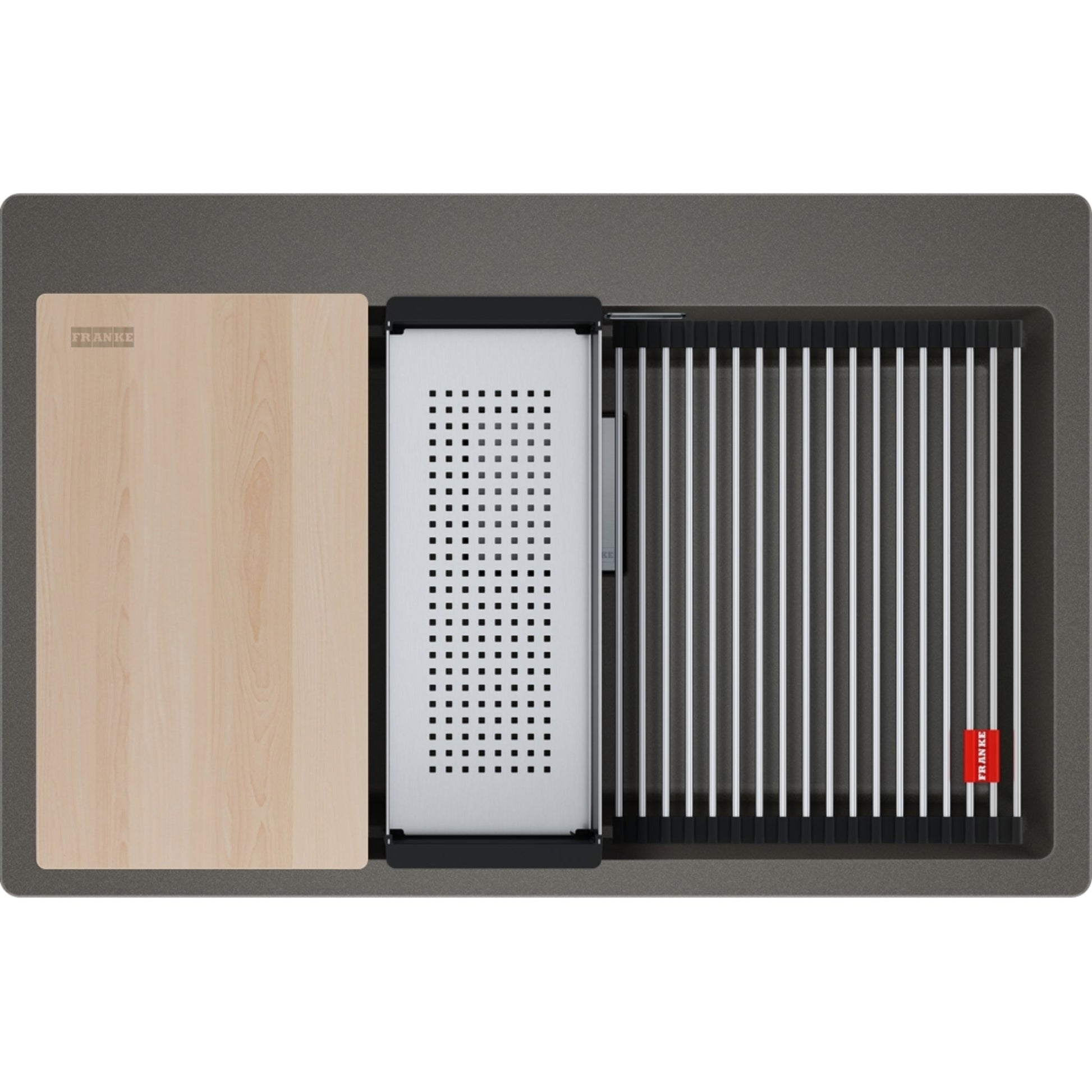 Franke Kubus 2 Pro KNG 610 - 73 FTL Inset Sink - The Tap Specialist