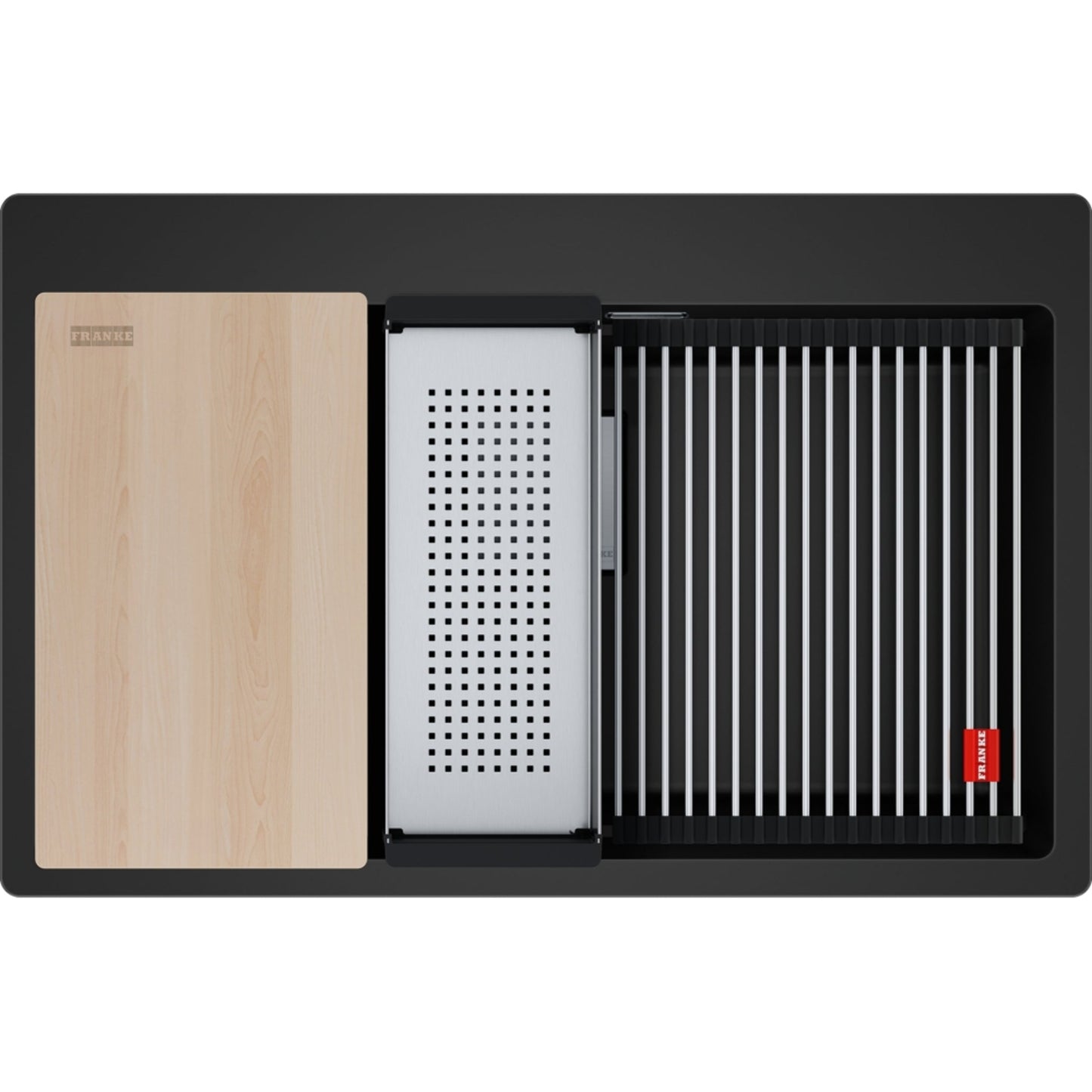 Franke Kubus 2 Pro KNG 610 - 73 FTL Inset Sink - The Tap Specialist