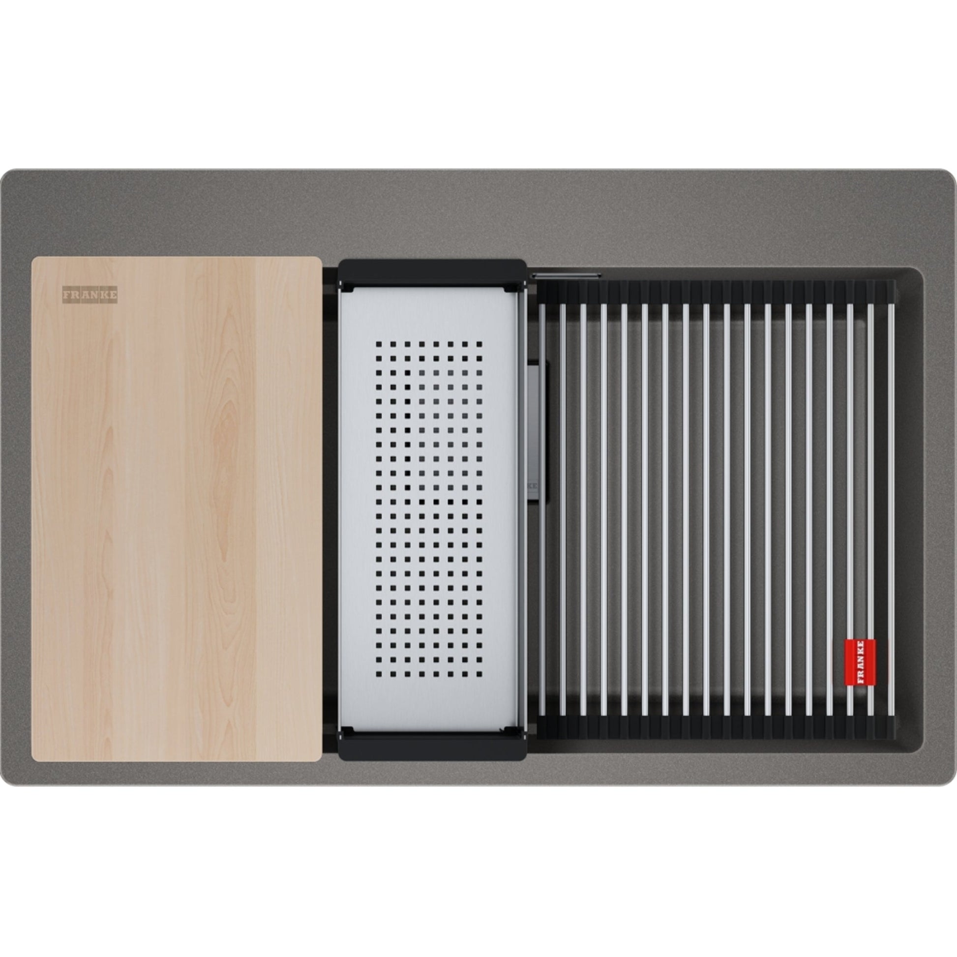 Franke Kubus 2 Pro KNG 610 - 73 FTL Inset Sink - The Tap Specialist