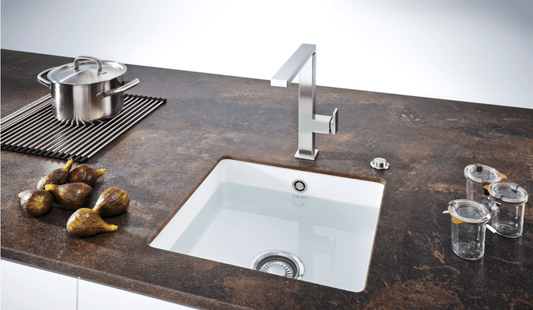 Franke KUBUS KBK 110 40 Undermount White Sink - The Tap Specialist