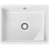 Franke KUBUS Undermount KBK 110 50 Ceramic White Sink Single Bowl - The Tap Specialist