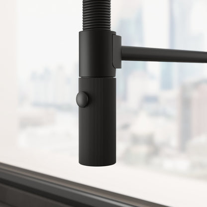 Franke Maris Stripes Semi Pro Kitchen Tap - The Tap Specialist
