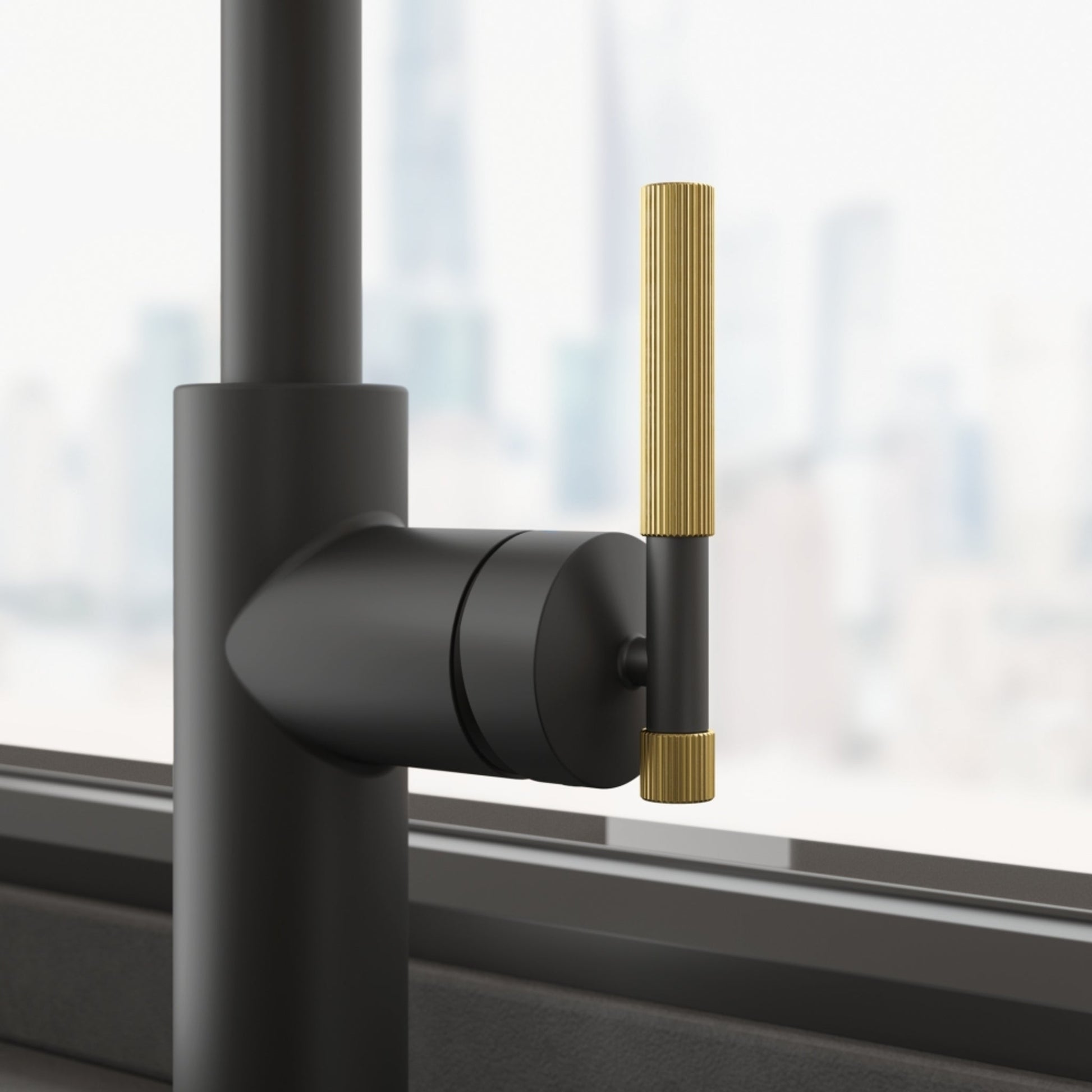 Franke Maris Stripes Semi Pro Kitchen Tap - The Tap Specialist