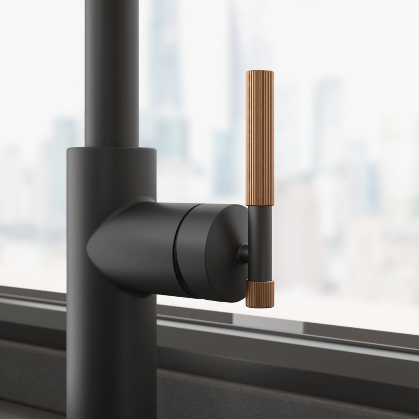 Franke Maris Stripes Semi Pro Kitchen Tap - The Tap Specialist