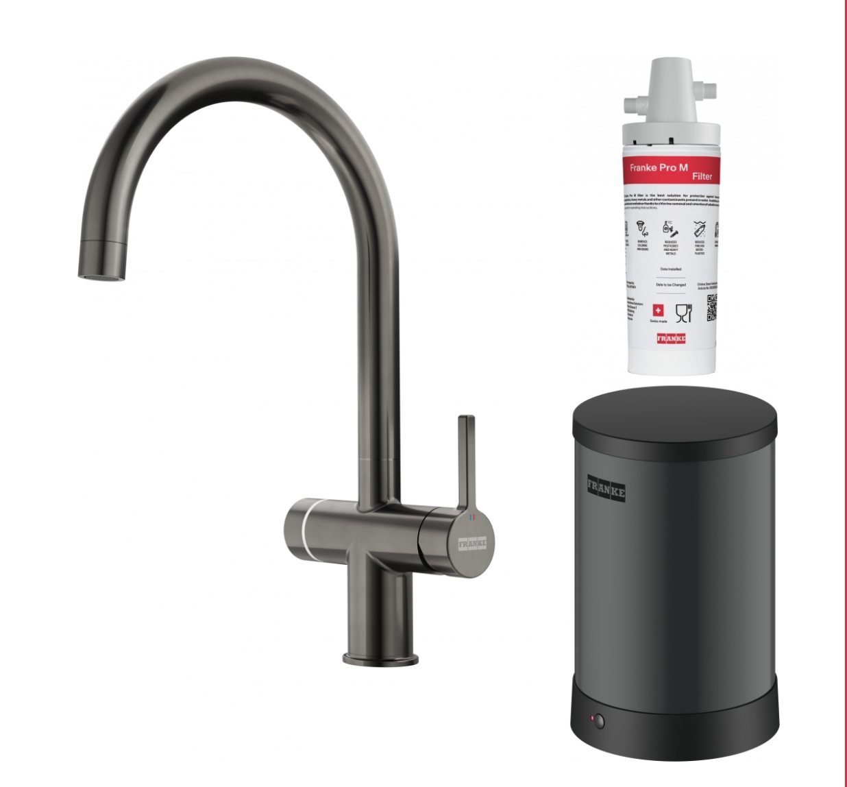 Franke Maris Water Hub 3 - in - 1 Electronic Tap - The Tap Specialist