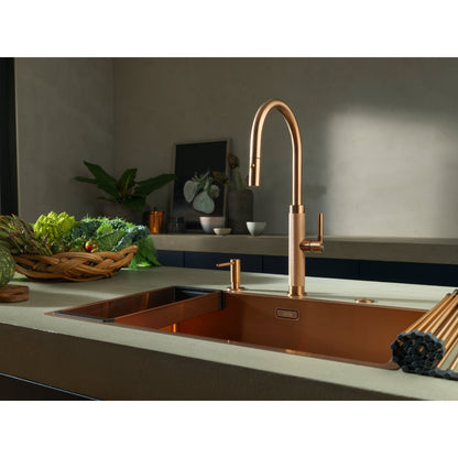 Franke Mythos Masterpiece J Pull Down Spray Kitchen Tap - The Tap Specialist