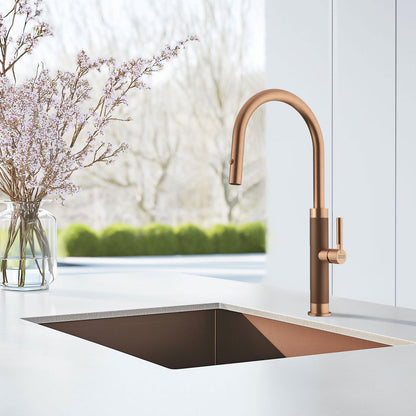 Franke Mythos Masterpiece J Pull Down Spray Kitchen Tap - The Tap Specialist