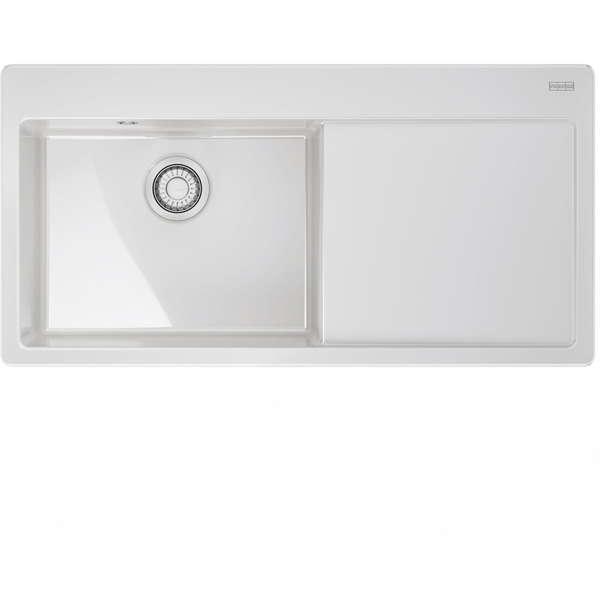 Franke Mythos MYK 611 - 100 RHD Inset Sink - The Tap Specialist