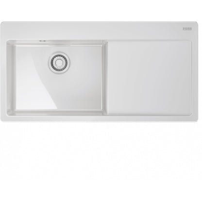 Franke Mythos MYK 611 - 100 RHD Inset Sink - The Tap Specialist
