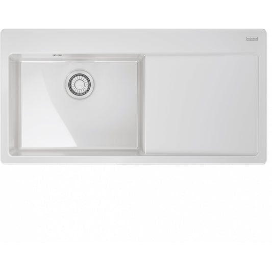Franke Mythos MYK 611 - 100 RHD Inset Sink - The Tap Specialist