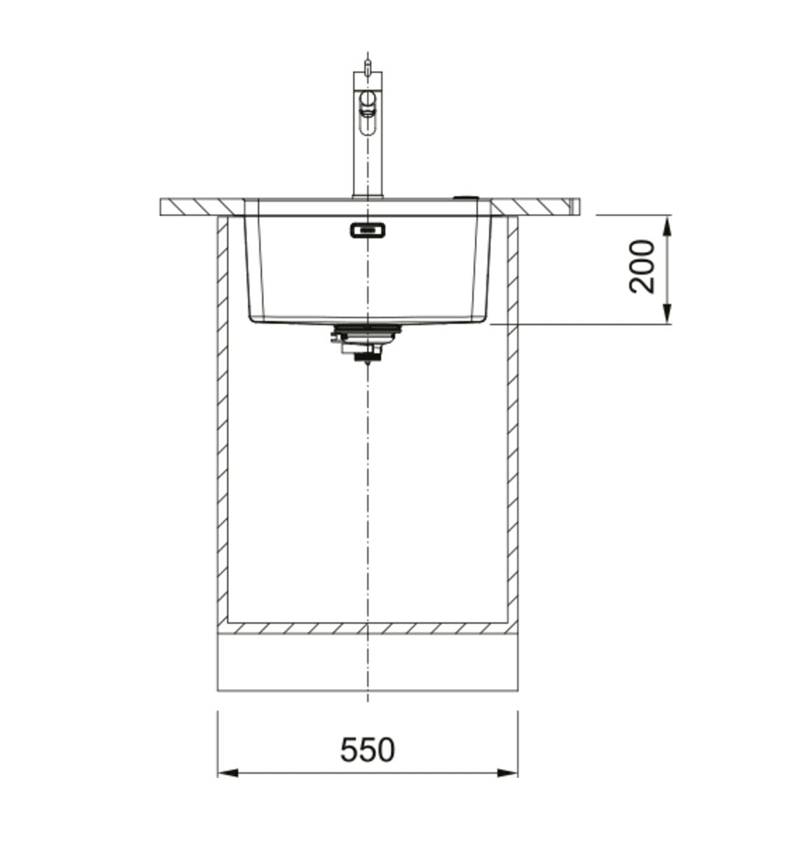 Franke Mythos Undermount SB Sink SS Kitchen Sink MYX110 - 45 122.0606.949 - The Tap Specialist