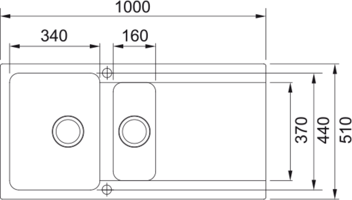 Franke Orion Inset OID 651 Carbon Black Sink 114.0381.791 - The Tap Specialist