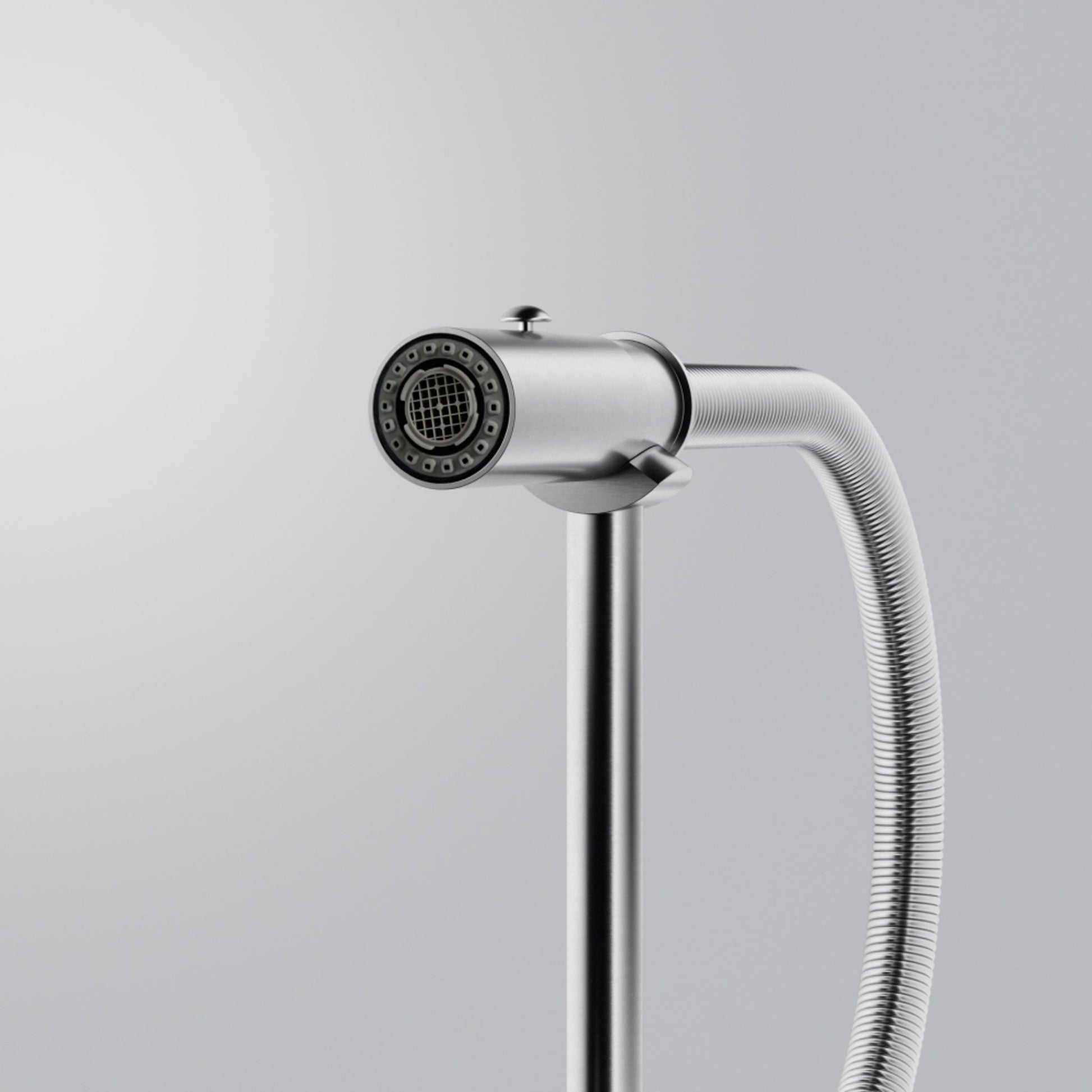 Franke Pescara 2.0 Semi Pro Side Lever Stainless Steel Tap - The Tap Specialist
