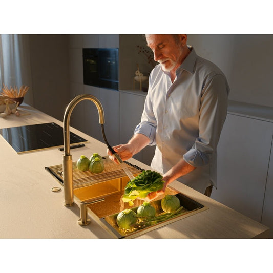 Franke Rollamat Gold 468x440mm - The Tap Specialist