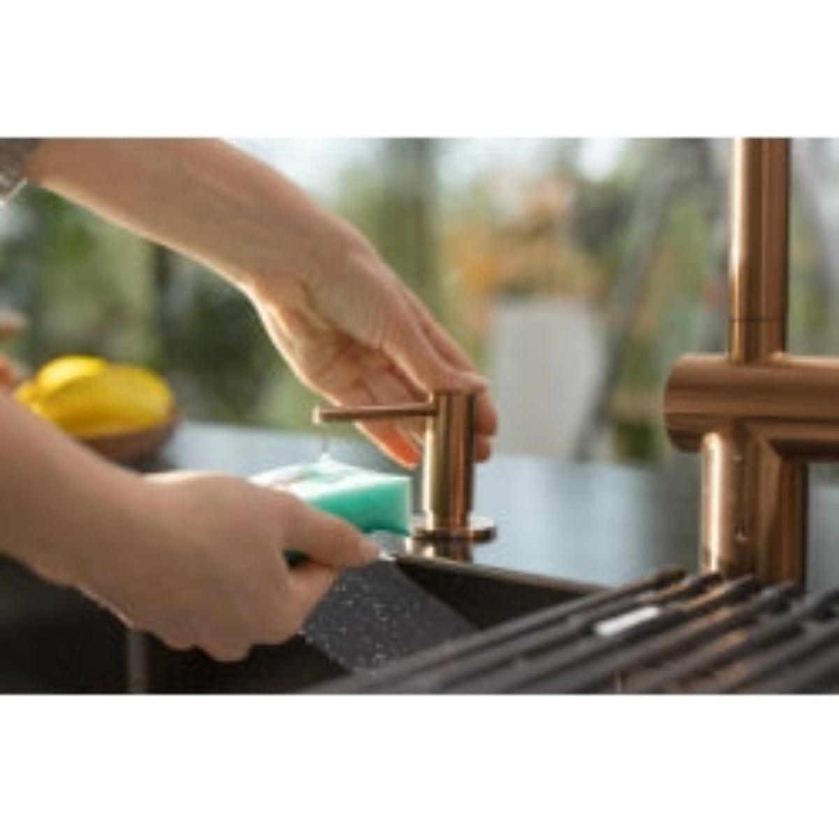 Franke Soap Dispenser Atlas copper Finish- The Tap Specialist