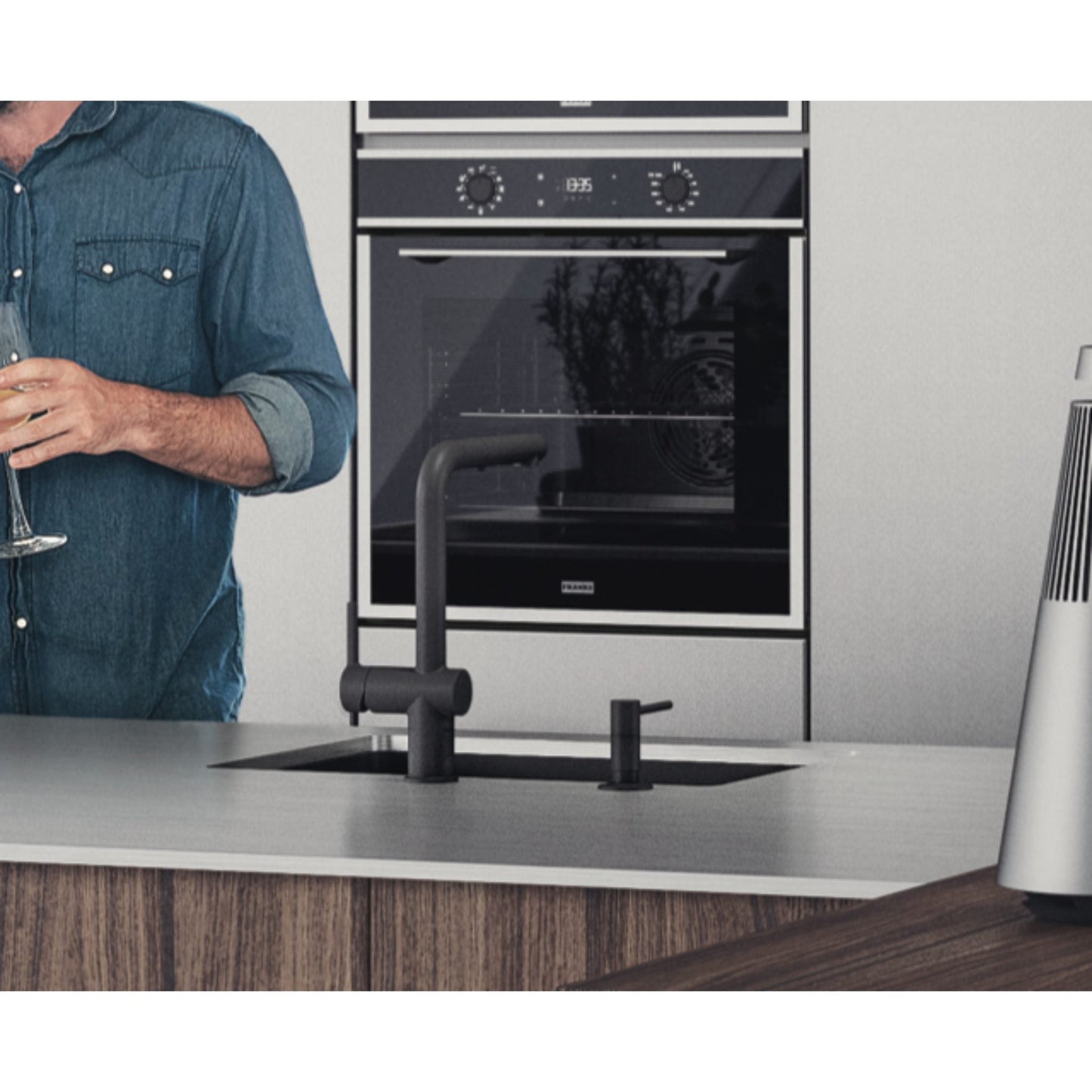 Franke Soap Dispenser Atlas Stainless Steel - The Tap Specialist