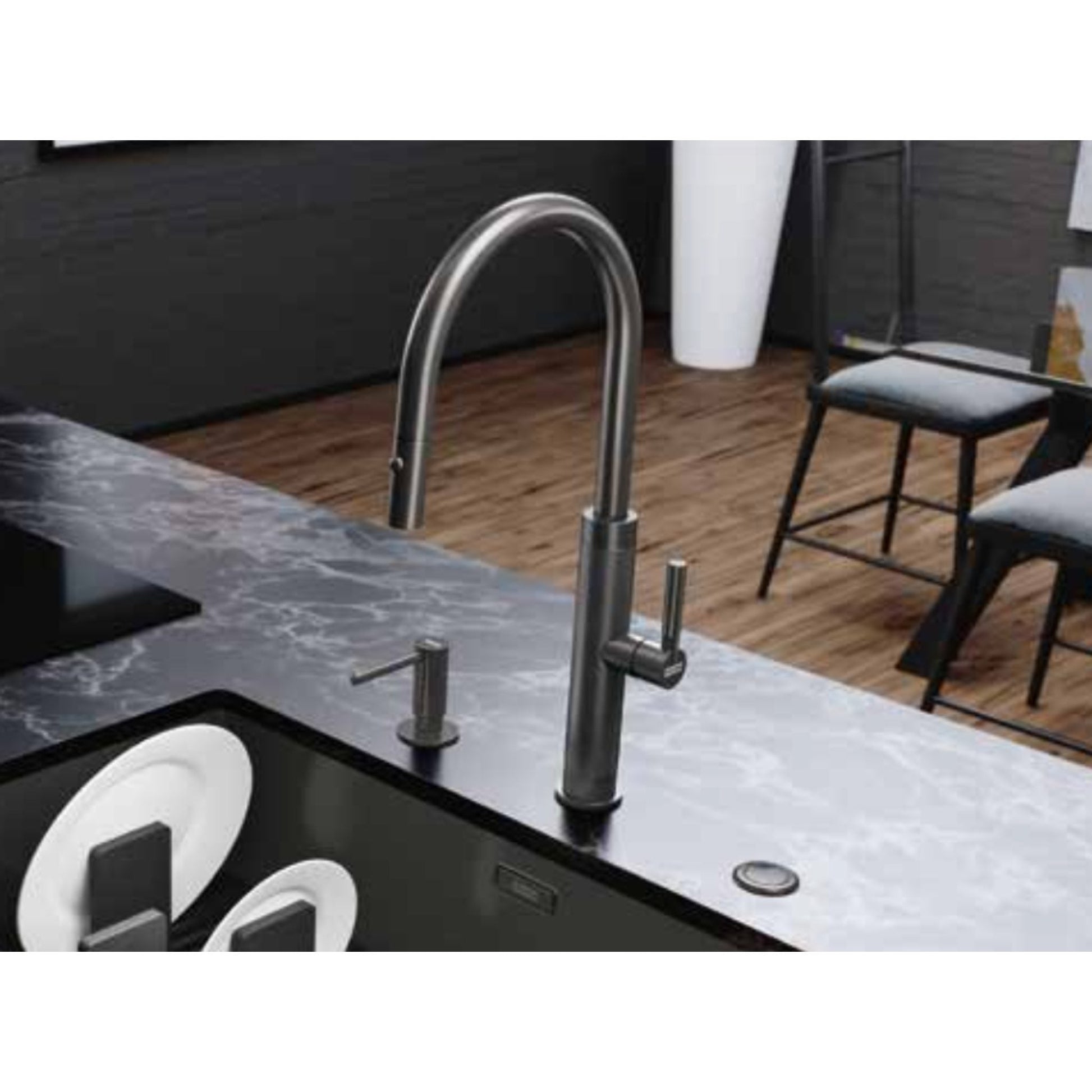 Franke Soap Dispenser Atlas Stainless Steel - The Tap Specialist