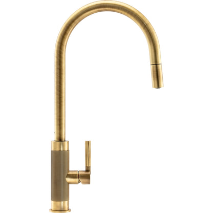 Franke Tessuto J Spout Pull-Out Nozzle Brass Kitchen Tap