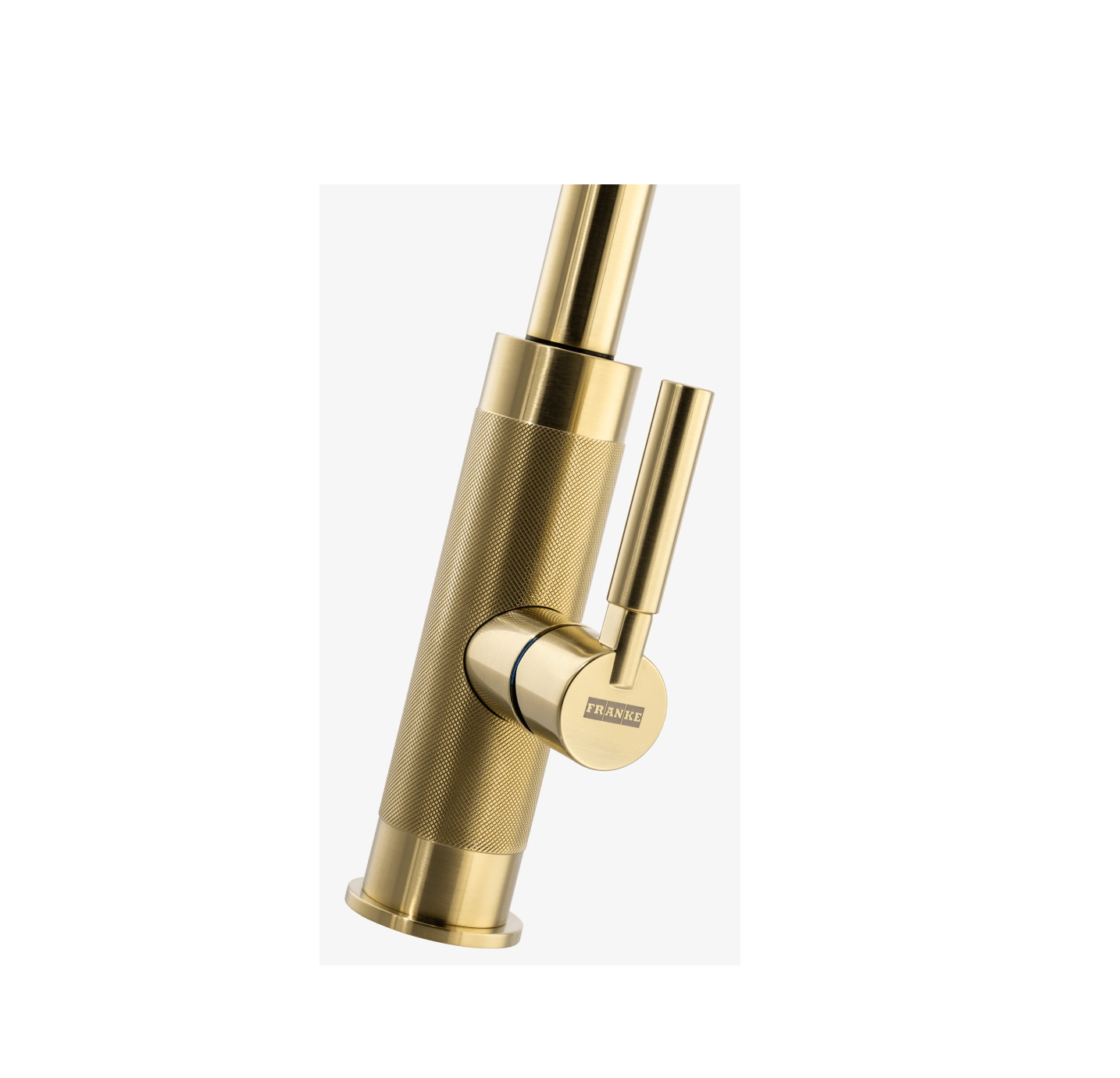 Franke Tessuto L Shape Spout Gold Kitchen Mixer Tap - The Tap Specialist